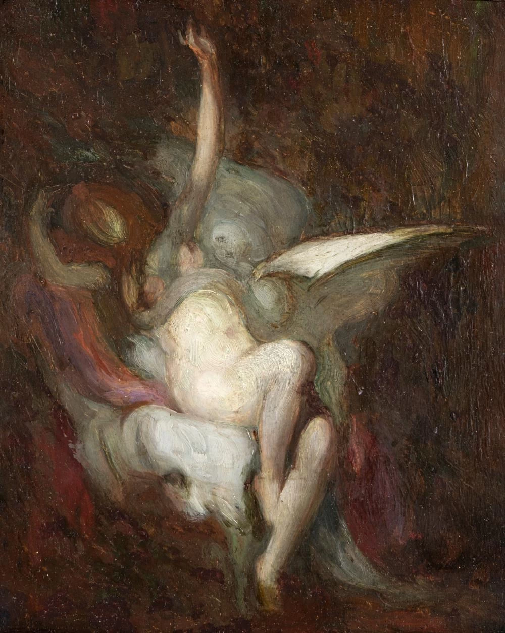 Leda e il cigno - studio